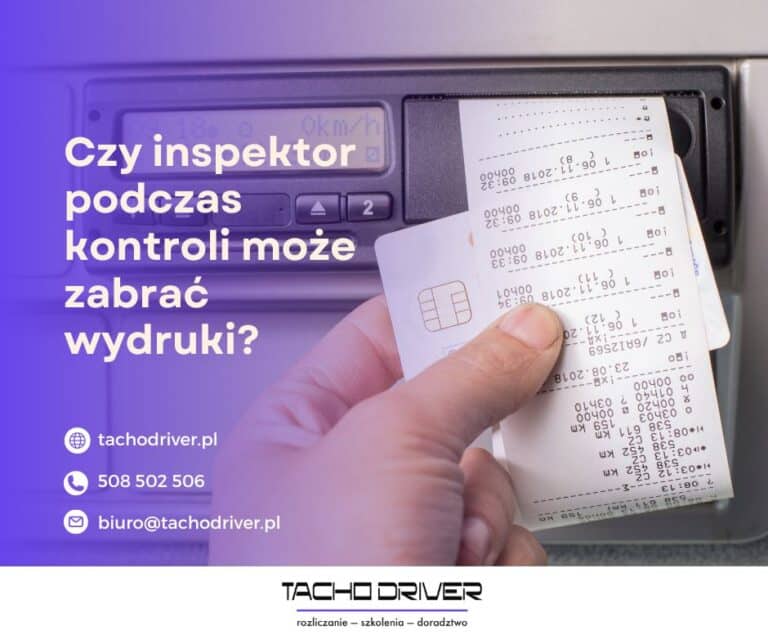 Czy inspektor podczas kontroli może zabrać wydruki?