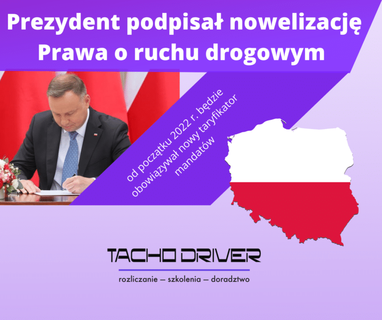 Prezydent podpisał nowelizację Prawa o ruchu drogowym