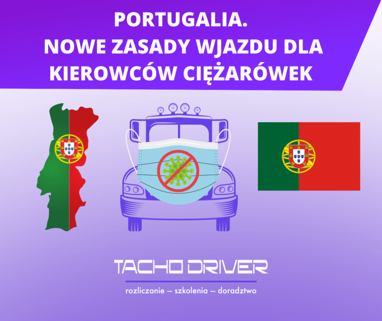 Portugalia. Nowe zasady wjazdu dla kierowców ciężarówek