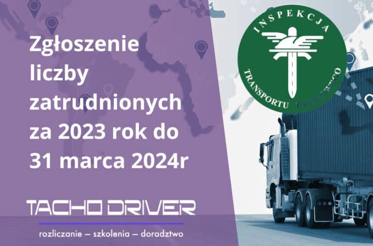 Zgłoszenie liczby zatrudnionych za 2023 rok do 31 marca 2024r