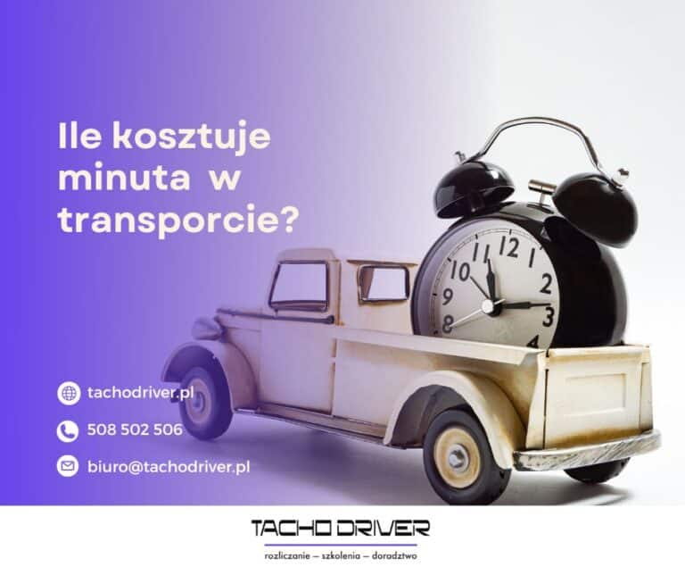 Ile kosztuje minuta w transporcie?