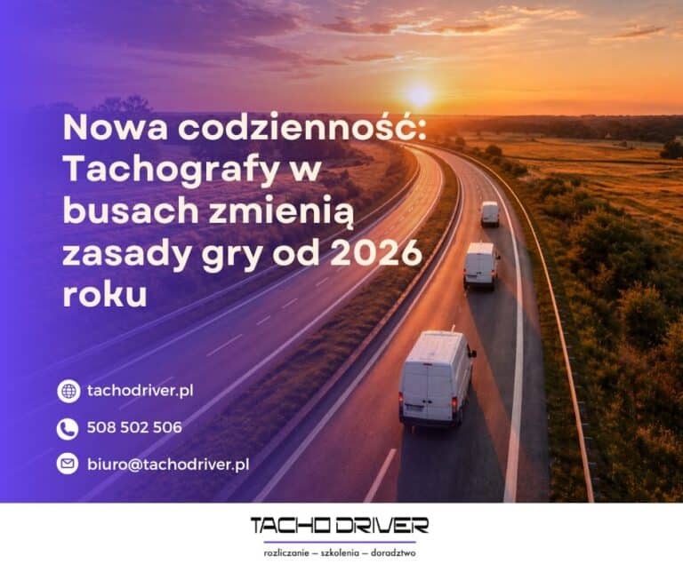 Nowa codzienność: tachografy w&nbsp;busach zmienią zasady gry od&nbsp;2026 roku